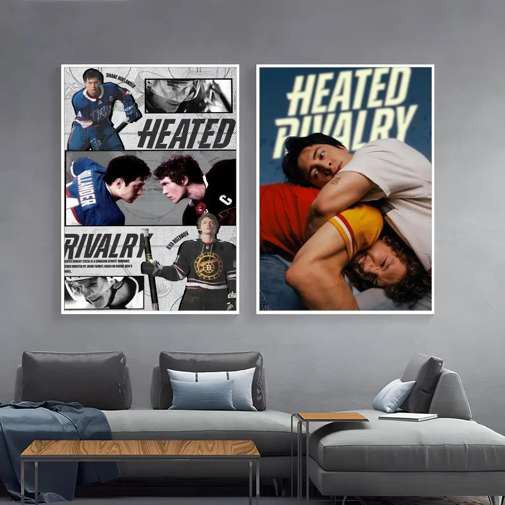 TV H-Heated Rivalry Poster Paper Print Home Living Room Bedroom Entrance Bar Cafe Art Painting Decoration