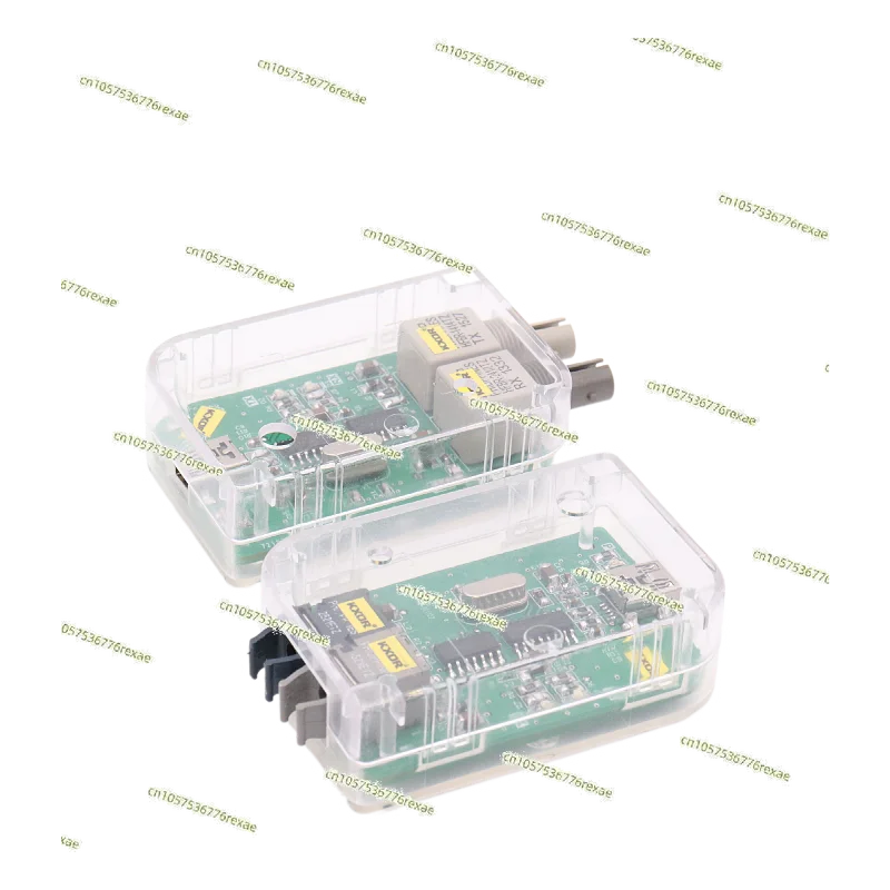 For Fiber Converter 650nm Fiber Multimode 850nm Fiber ST Port to USB Serial Port RS232 485 CAN TTL DB9 T1521 R2521