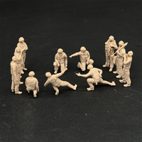 1/48 1/72 Scale US Flight Deck Crew high detail figures Catapult Launch Prep 11 Figures Resin Model kits Miniature Military