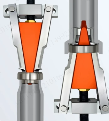 Motorcycle Head Steering Disassembly Tool Cone Roller Bearing Steering Rod Puller