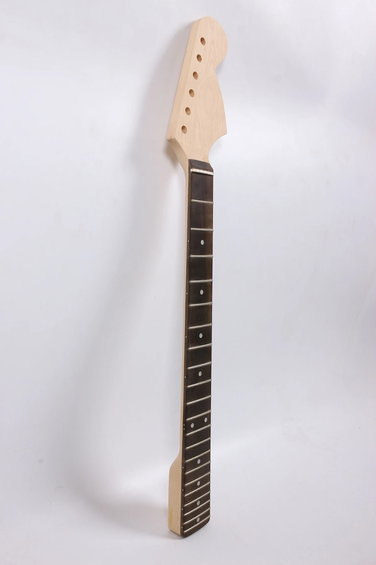 

DIY 21 fret 25.5" Electric guitar neck MAPLE made Bolt on rose wood fingerboard fine quality ST