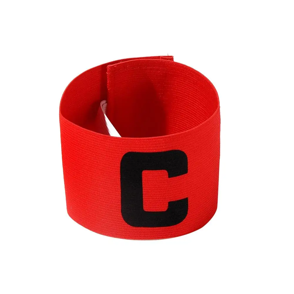 Football Armband Nylon Wrapping Armband Competition Soccer Gift (Red)