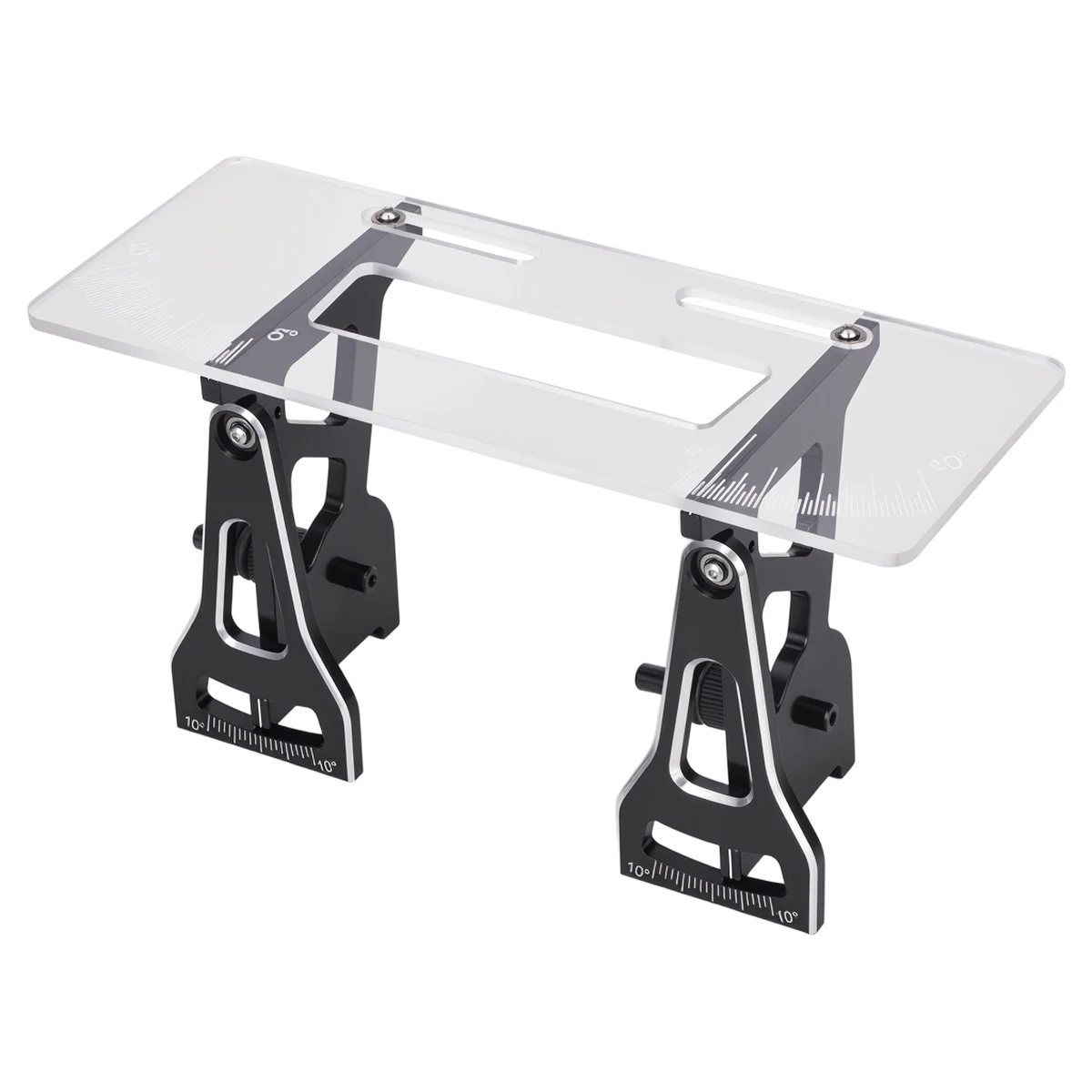 CNC Aluminum Alloy Chassis Setup System Ruler Tool Set for 1/28 1/24 LOSI Micro-B Remote Control On-Road Drift Racing Buggy Cars