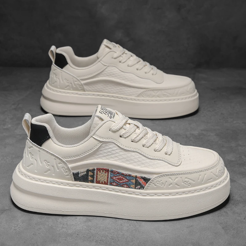 

Athletic Shoe for Men 2025 New Man Sneakers Autumn Casual Mens Tennis Fashion Anti Slip Outdoor White Mesh Sports Footwear Men's