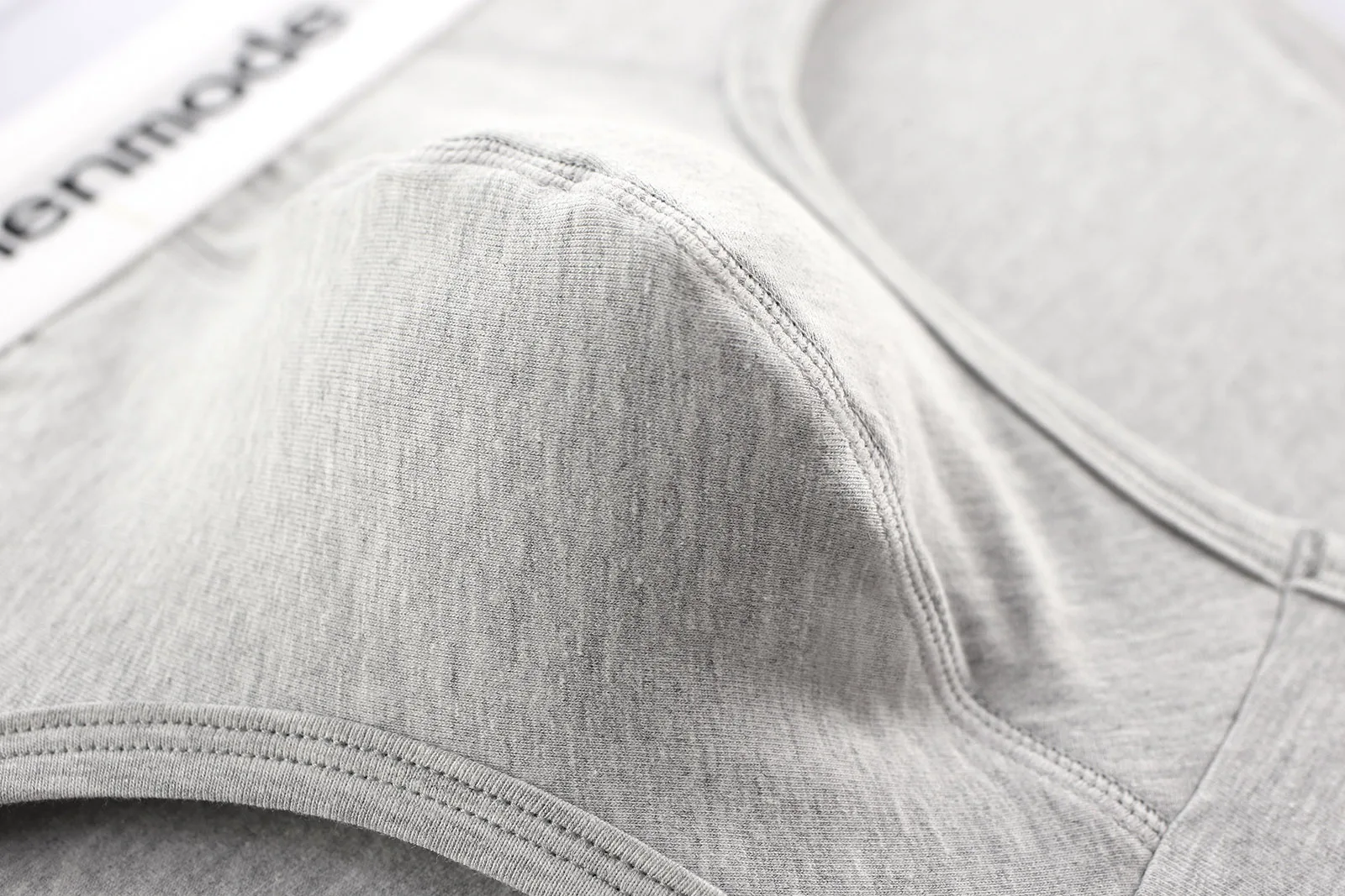 Herren-Slips aus Baumwolle, sexy Unterwäsche, Herren-Cueca, Lingerie mit Bulge-Pouch, Unterhosen, Slips für Herren, Übergröße – Detail 11