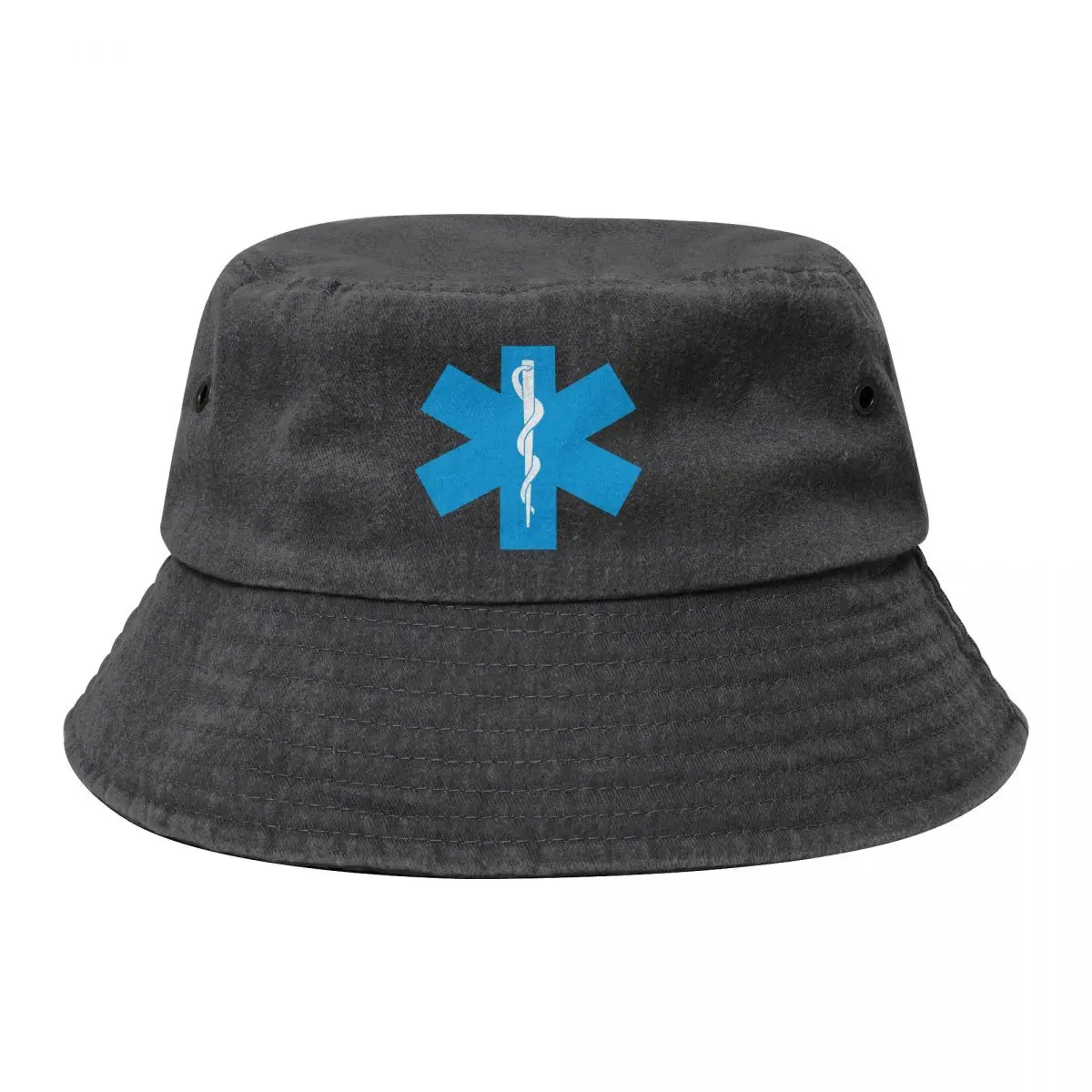 EMT Paramedic Emergency Medical Services Paramedicos Policia Bucket Hat Fisherman Hat Cotton Sun Hat