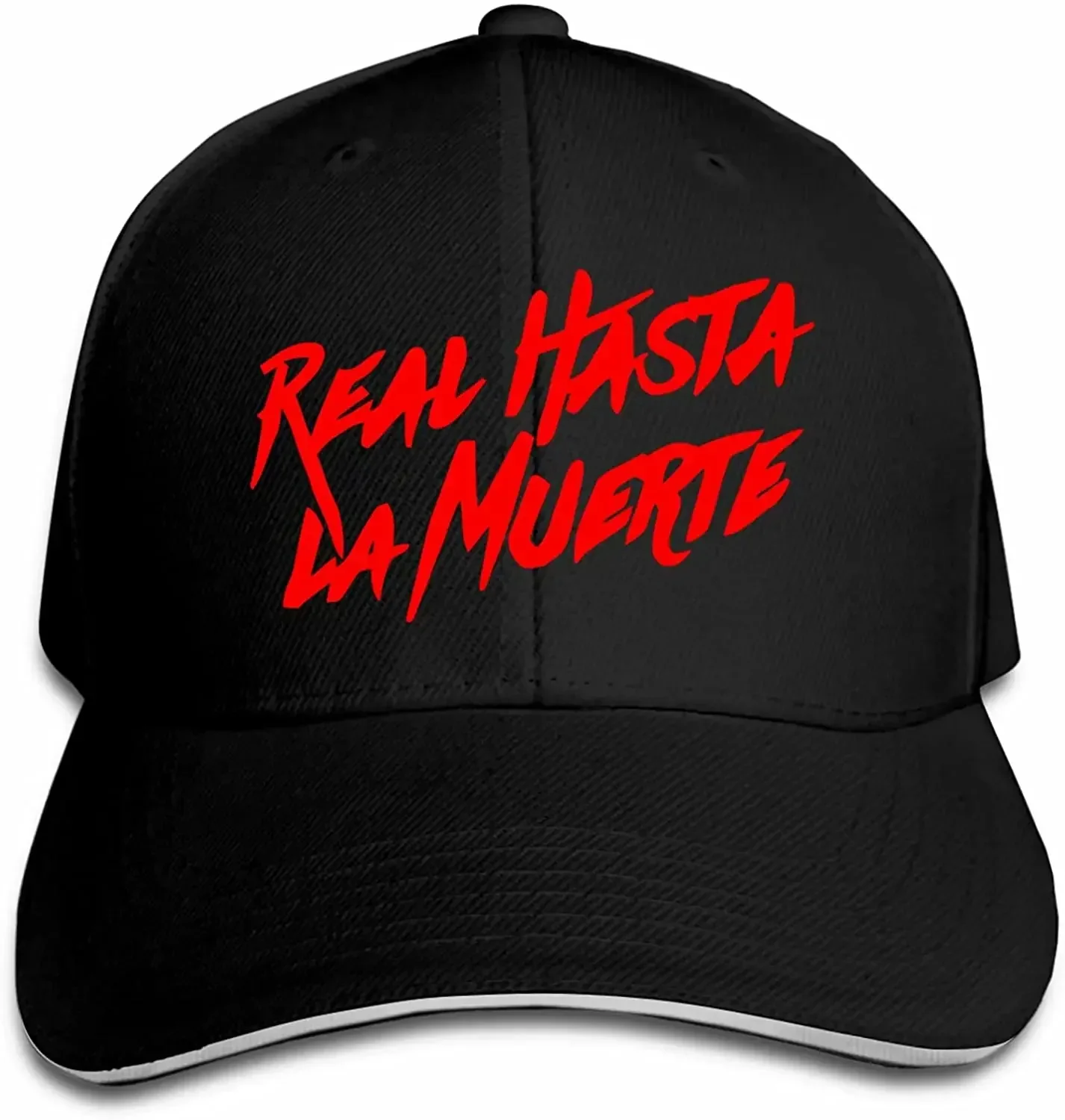 Anuel AA Hat Adult Unisex Sports Real Hasta La Muerte Hat Adjustable Sandwich Baseball Cap hat for Men's&Women