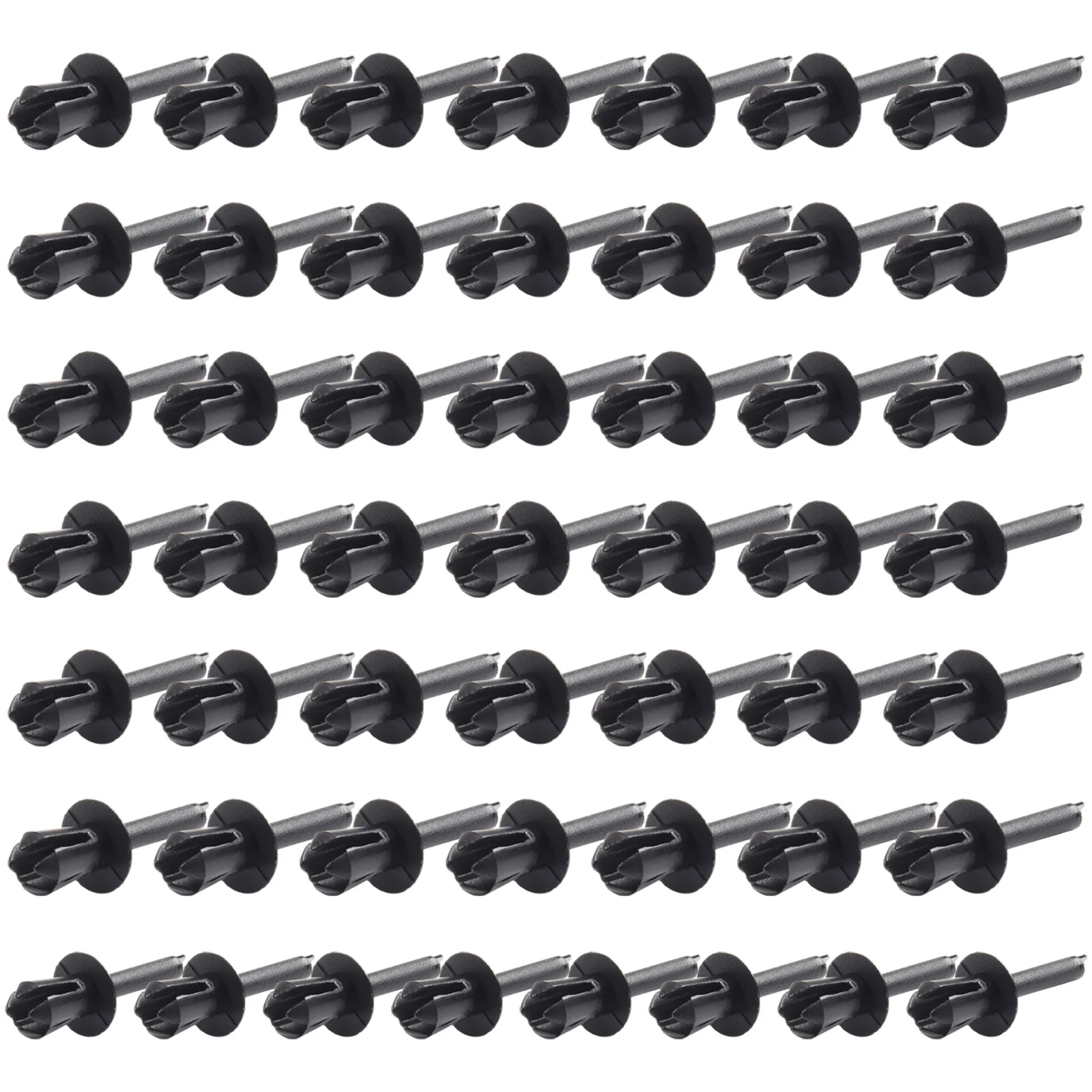 50Pcs 5mm Car Rivets Screw Fender Body Door Trim Panel Hood Under Engine Splash Guard Rivet Fastener Clips For BMW For Honda