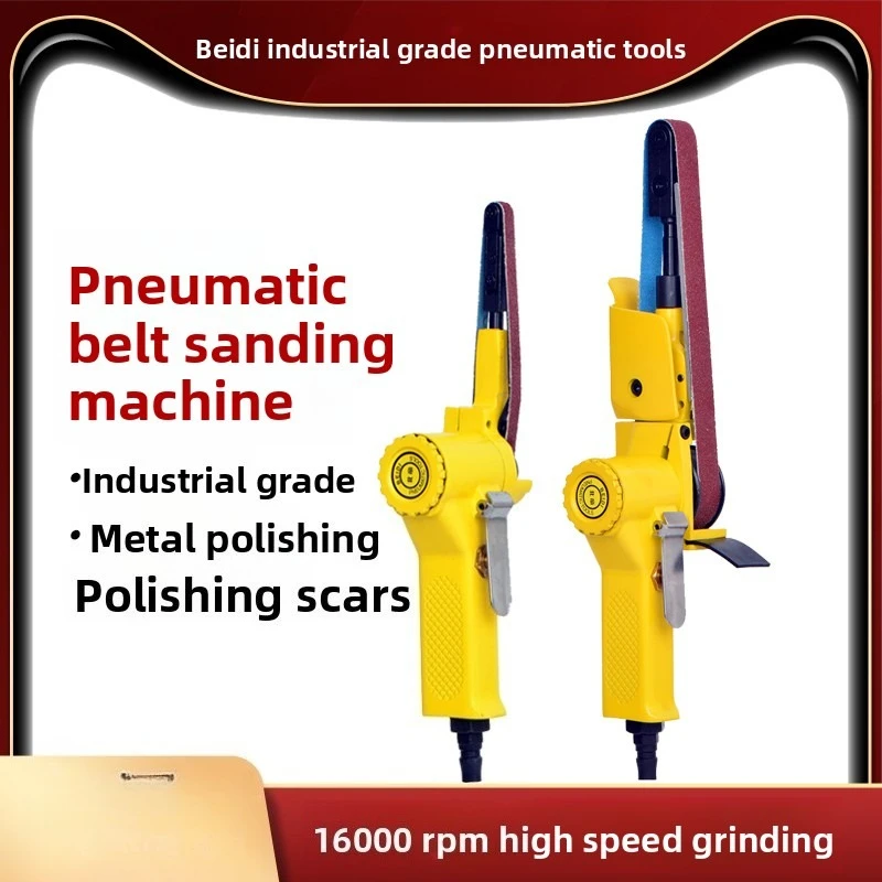 

Beidi Pneumatic Belt Sanding Machine Ring Belt Sandpaper 10X330Mm20Mm520Mm Handheld 1.0-2cm Wide Sander