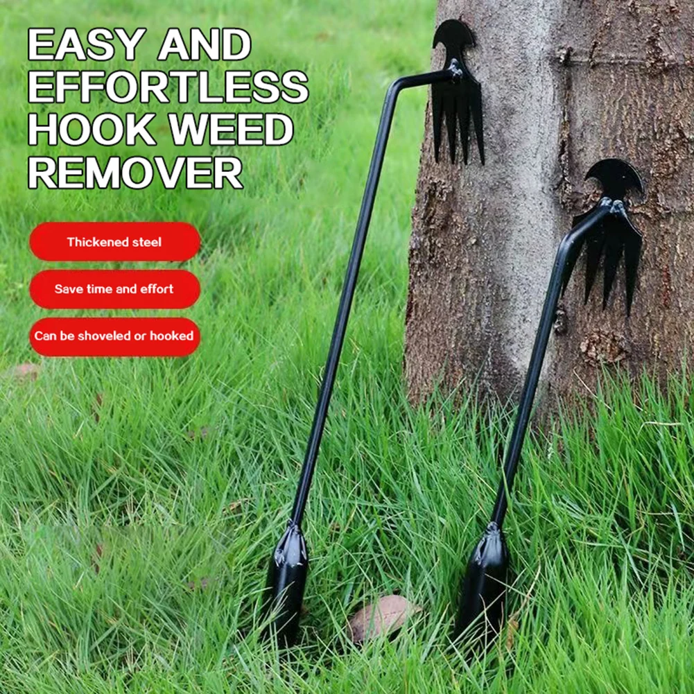 Hoe de jardin double côté, outil de désherbage à double tête 2 en 1