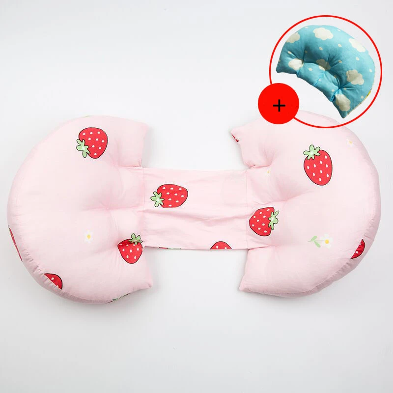 U-shaped Pregnant Waist Protection Side Sleeping Pillows Pregnancy Back Pillows Sleeping Support Pad Pregnancy Sleep Artifact