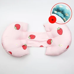 Almohadas en forma de U para embarazadas, protección de cintura para dormir de lado, almohadas de espalda para el embarazo, almohadilla de apoyo para dormir, artefacto para dormir durante el embarazo