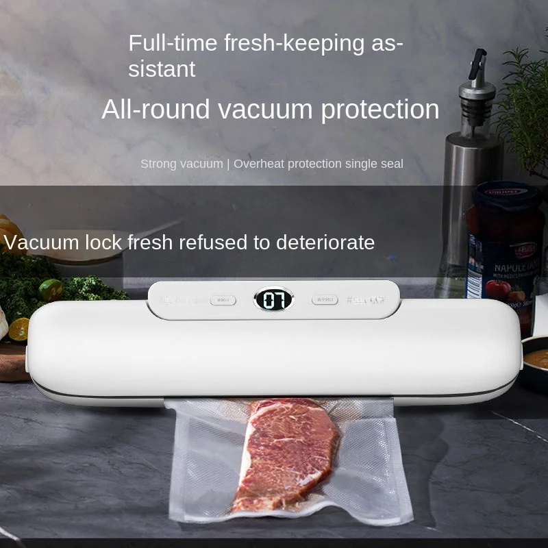 Automatic Vacuum Sealing Machine Home Kitchen Food Preservation Sealing Machine Cross-border Vacuum Mini Preservation Machine