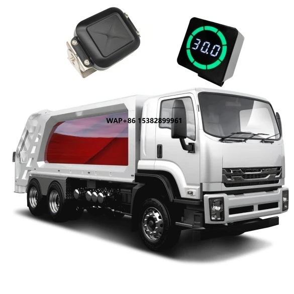

Long Range Pedestrian Detection Auto Braking Reversing System Smart Radar for Safer Garbage Refuse Safety Driving Monitoring