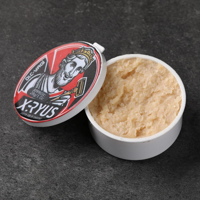 YAQI XERYUS إله الحلاقة اليوناني 27 جرام عينة حزمة صابون الحلاقة للرجال