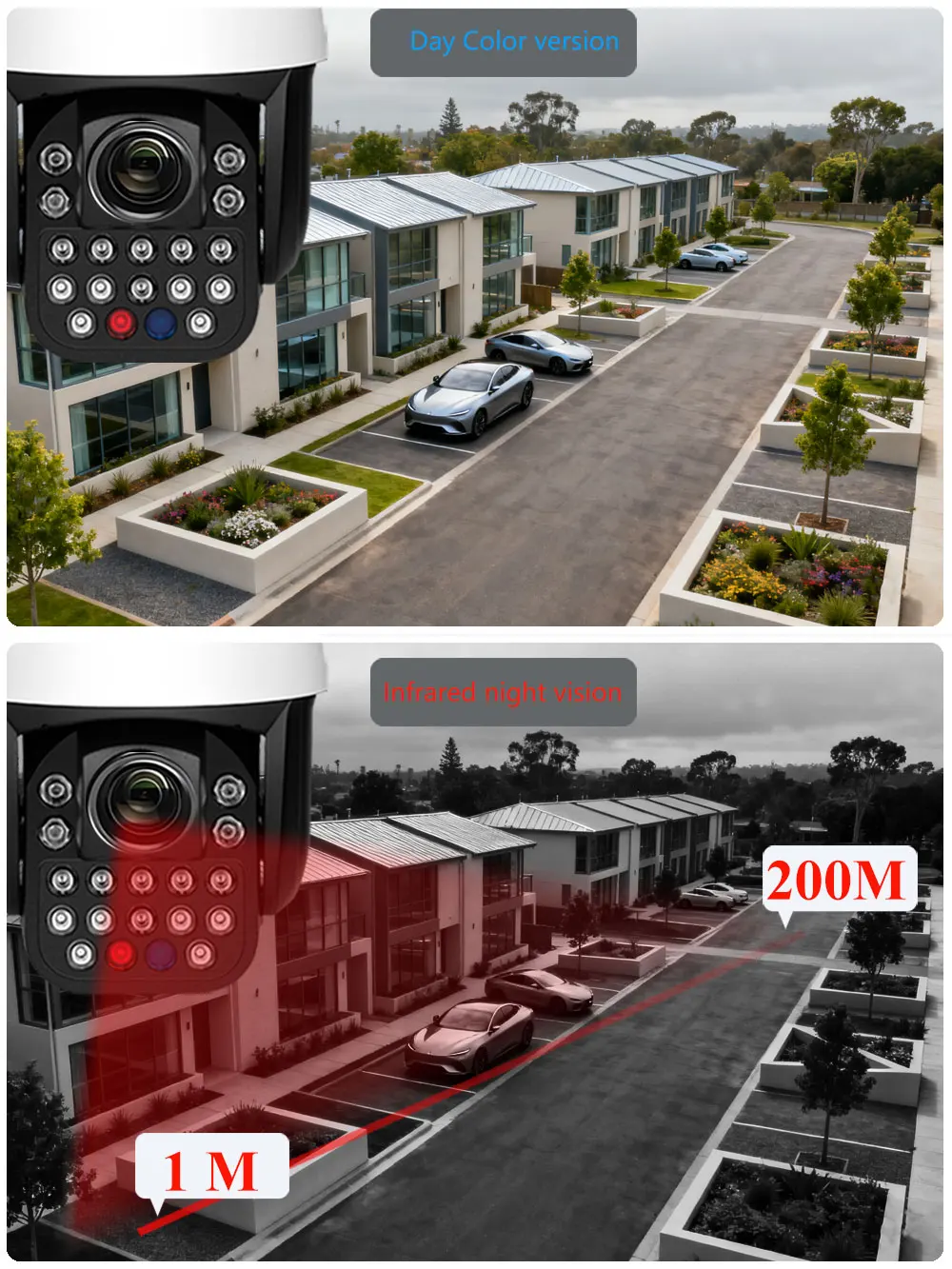 3G 4G SIM Card 50X Zoom 4K 8MP Wireles Security IP Camera Wifi PTZ Dome POE Human Auto Tracking Laser LED IR 200M Two Way Audio view 3