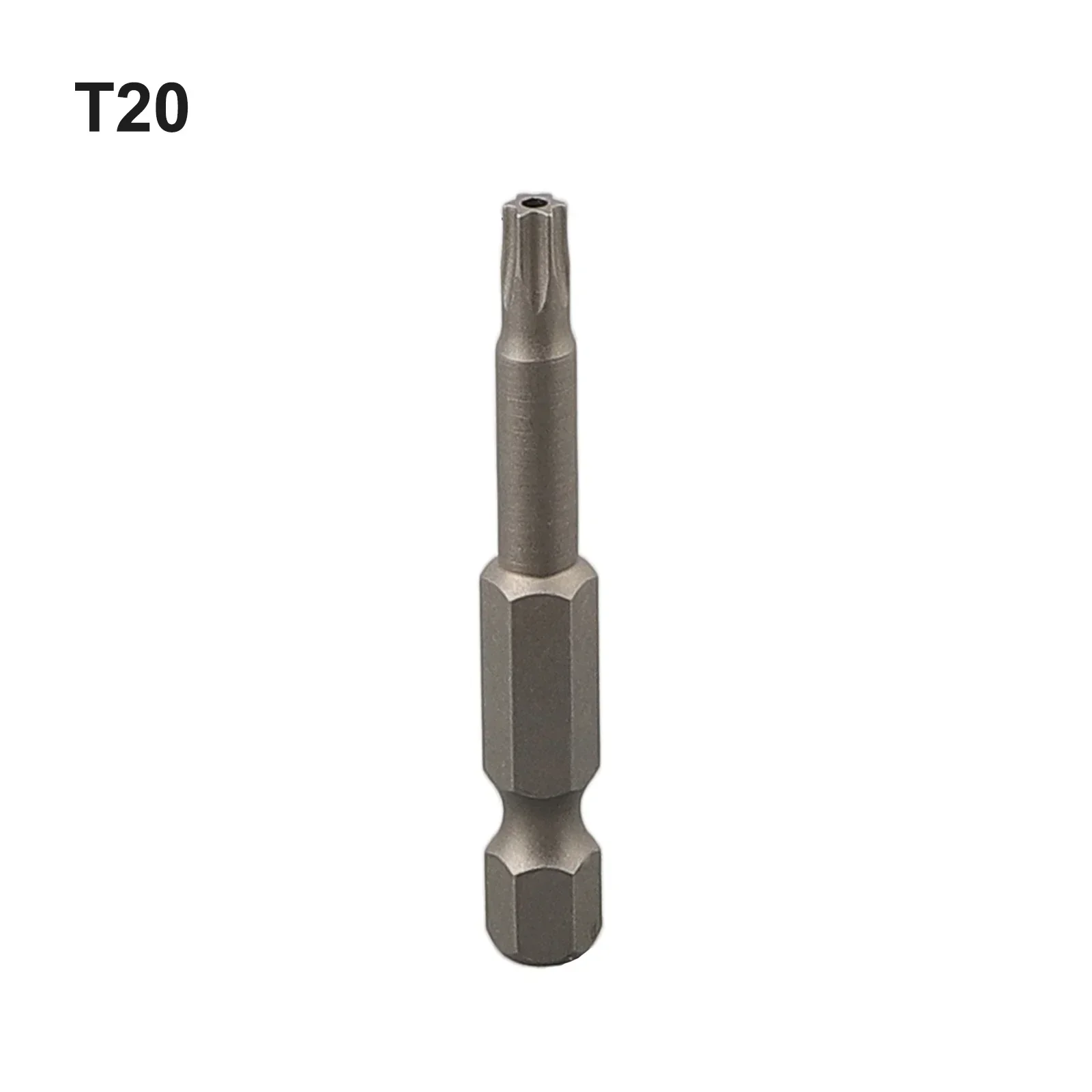 1 Pc 50mm Torx Screwdriver Bits With Hole T5/T7/T8/T10 T15 T20 T25 T27 T30 T40 1/4Inch Hex Shank Electric Screw Driver Bits