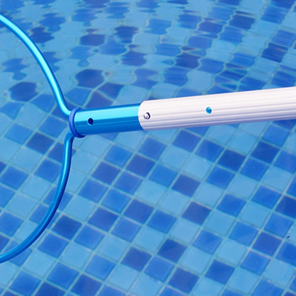 

5 Pcs Clip Spring Buckle Swimming Pool Outdoor Accessory Clasps Leaf Skimmer Replace Brush Clips Stainless Steel Buckles Pole