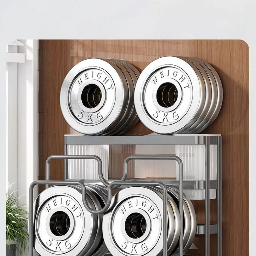 Durable Kitchen Storage Stand For Knives Cutting Board Pot Lid Organizer Rack Multi Functional Countertop Tool Holder Steel