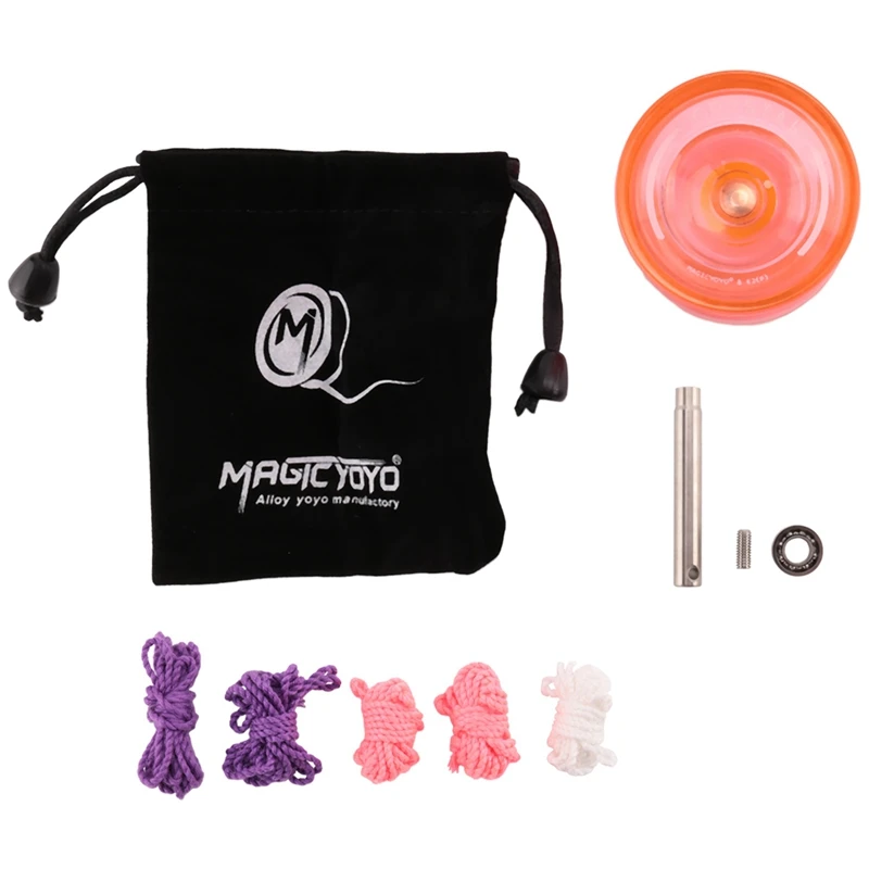 

MAGICYOYO K2 Plus Crystal Responsive Yoyo,Dual Purpose Yo-Yo With Replacement Unresponsive Bearing For Intermediate