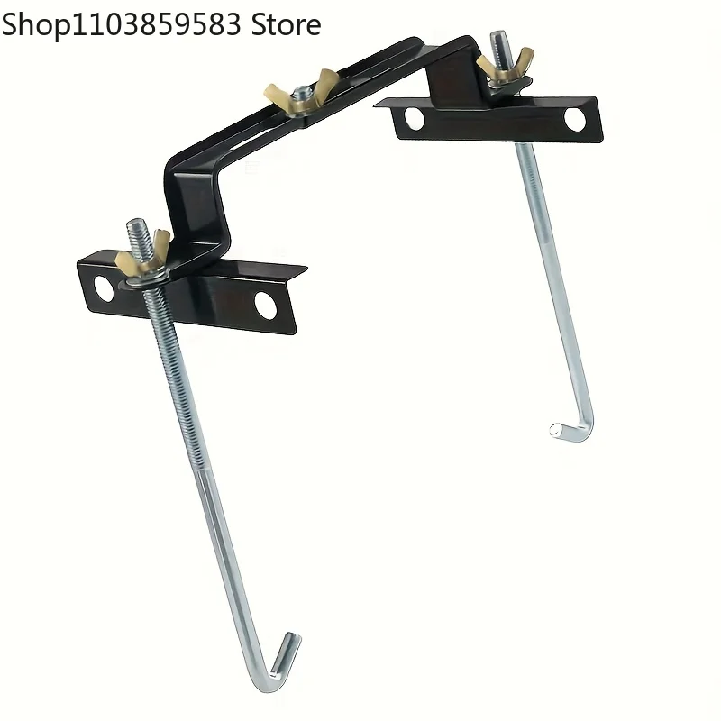 

1PCS Adjustable Battery Hold Down, Universal Battery Adjustable Crossbar With L Bolt Battery Tie Down Holder For Cars SUVs