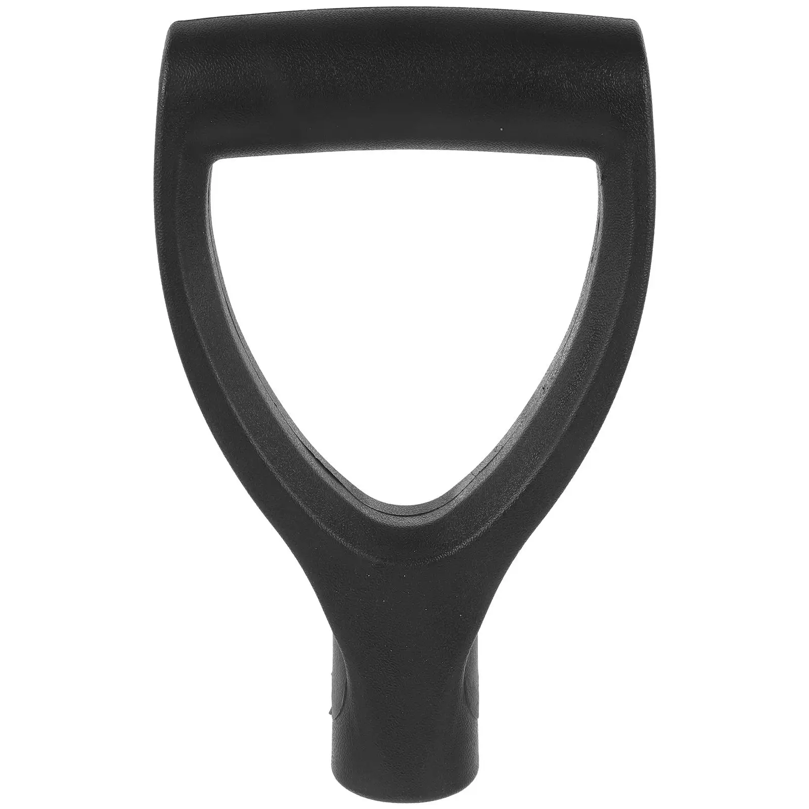 to Dig D-type Shovel Handle Herringbone Steel Fork (black (inner Diameter 3.2) 1pcs) Work Garden Grip Plastic