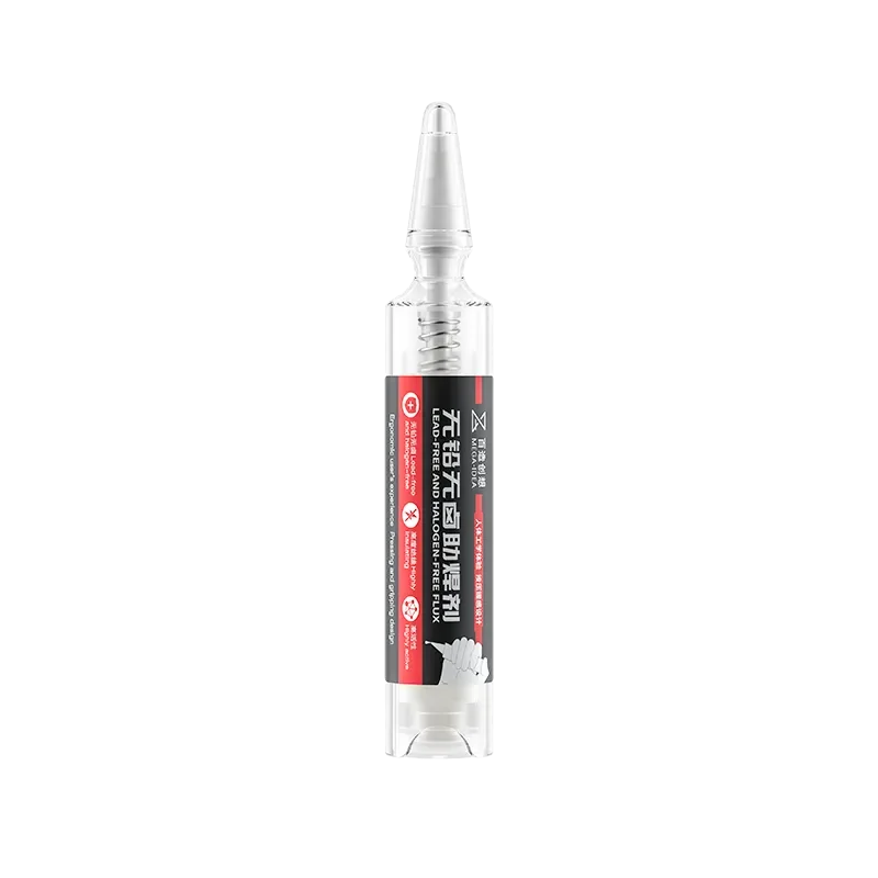 QIANLI MEGA-IDEA 10ml Flux for Repair Welding of Lead-Free and Halogen-free Electric Soldering Iron Push on Design