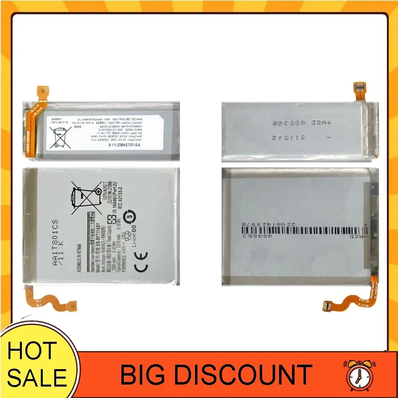 Replacement Battery EB-BF711ABY EB-BF712ABY 903mAh/2370mAh For Samsung Galaxy Z Flip 3 5G F7110 SM-F711B Portable batteries