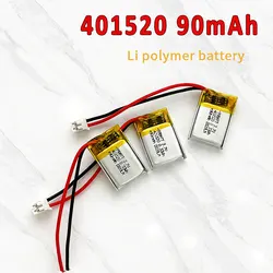 1-10pcs 401520 3.7V Li Polymer Battery for 401519 401420 041520 Bluetooth Headset Wireless Mouse Lipo Rechargeable Batteryies