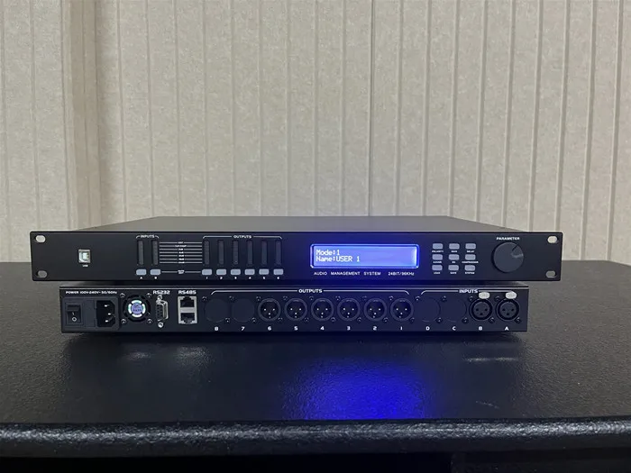 Dual 15 Segment Karaoke DSP Processor Preamp Stage KTV Digital Sound Enhancement Device