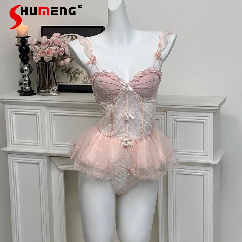 

Сексуальное женское белье во французском стиле, ночные рубашки с подушечками на груди, женская ночная рубашка Pure Desire, женский бюстгальтер пуш-ап, пижамы