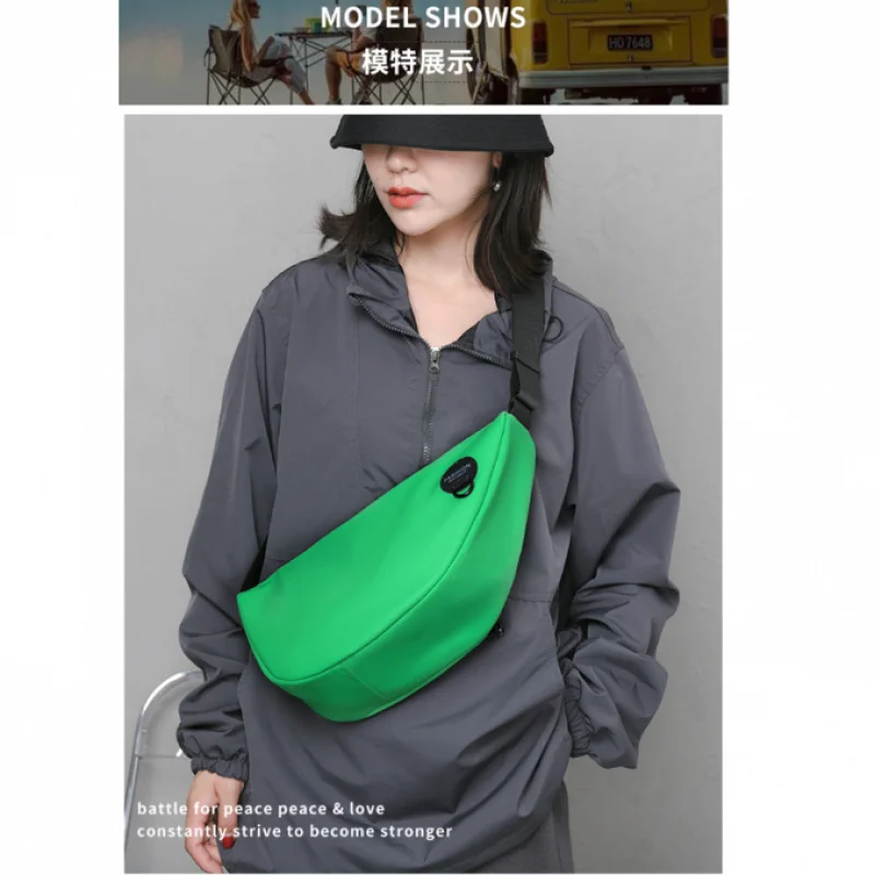 حقيبة رياضية كاجوال عالية الجودة للجنسين حقيبة عصرية بكتف واحد حقيبة كروس #1