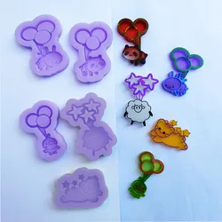 DIY Epoxy Resin Mold Shaker Mold Balloon Animals Shapled Silicone Jewelry Tool Jewelry Accessories