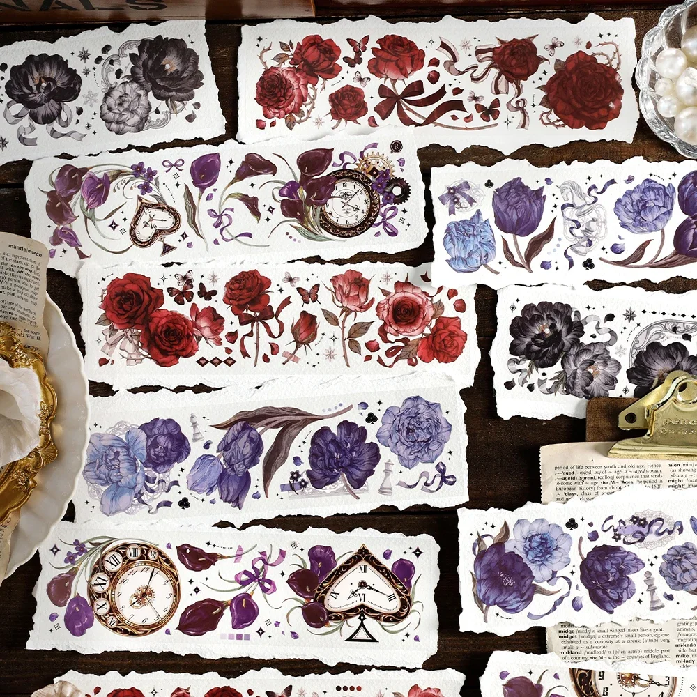 

3 шт./упаковка, водонепроницаемые наклейки-Коллажи с цветами