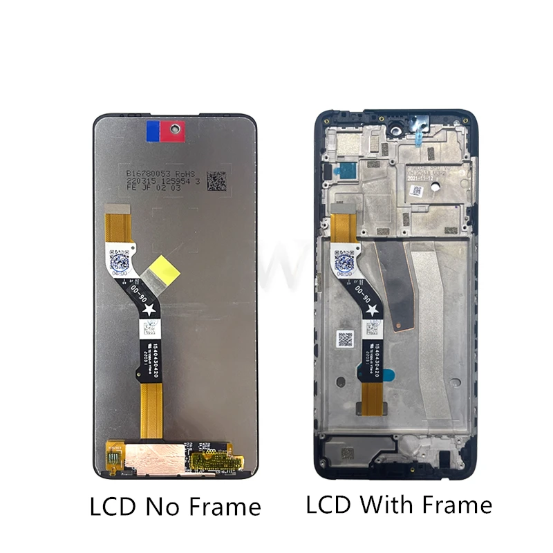 For Motorola Moto G51 5g LCD Display Touch Screen Digitizer Assembly For Moto G51 5g Screen With Frame XT2171-2 Replacement Part