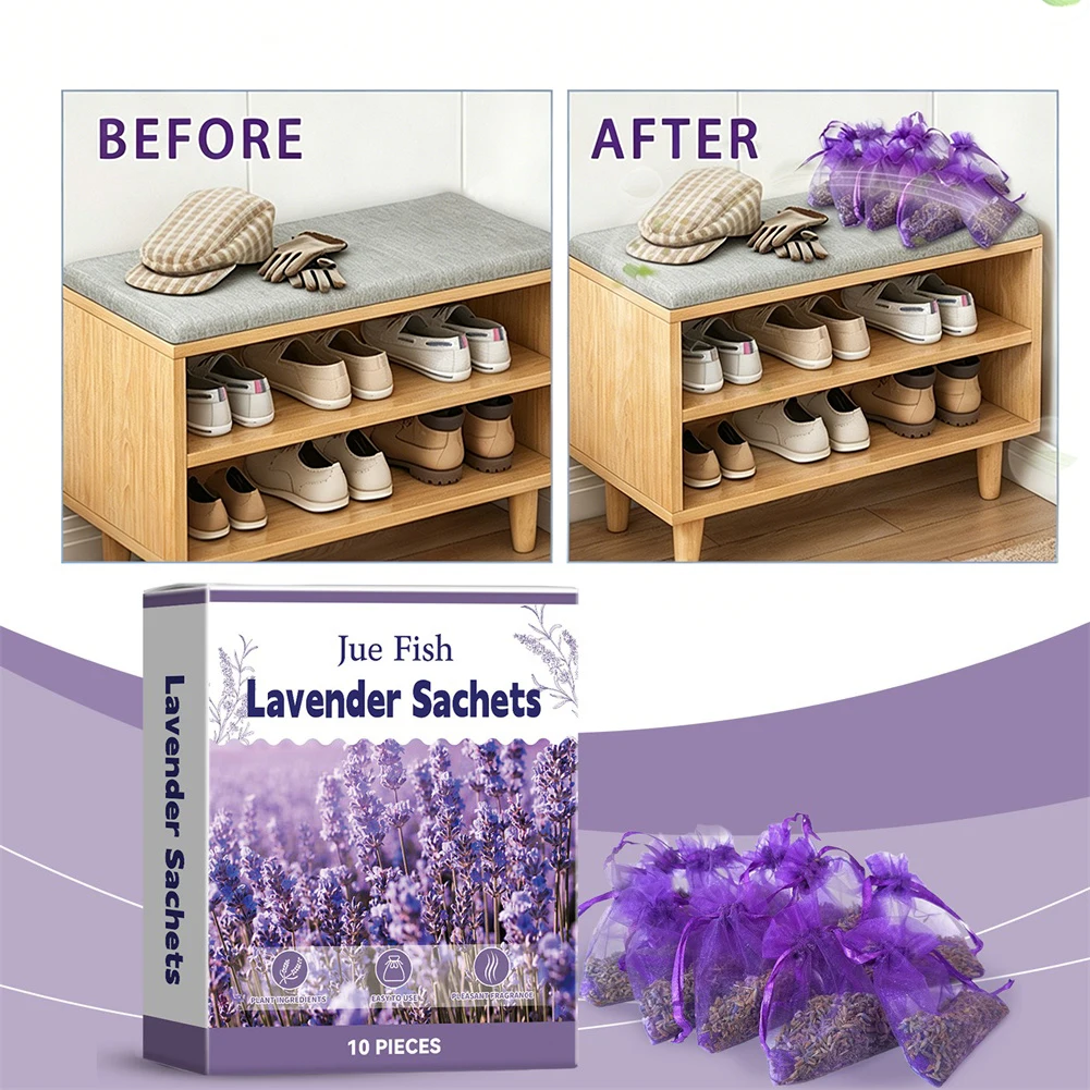 Lavenders Aromatherapys Sachets Long-Lasting Refreshing Fragrance Long Lasting Closet Airs Fresheners For Travel Fresh-Smelling