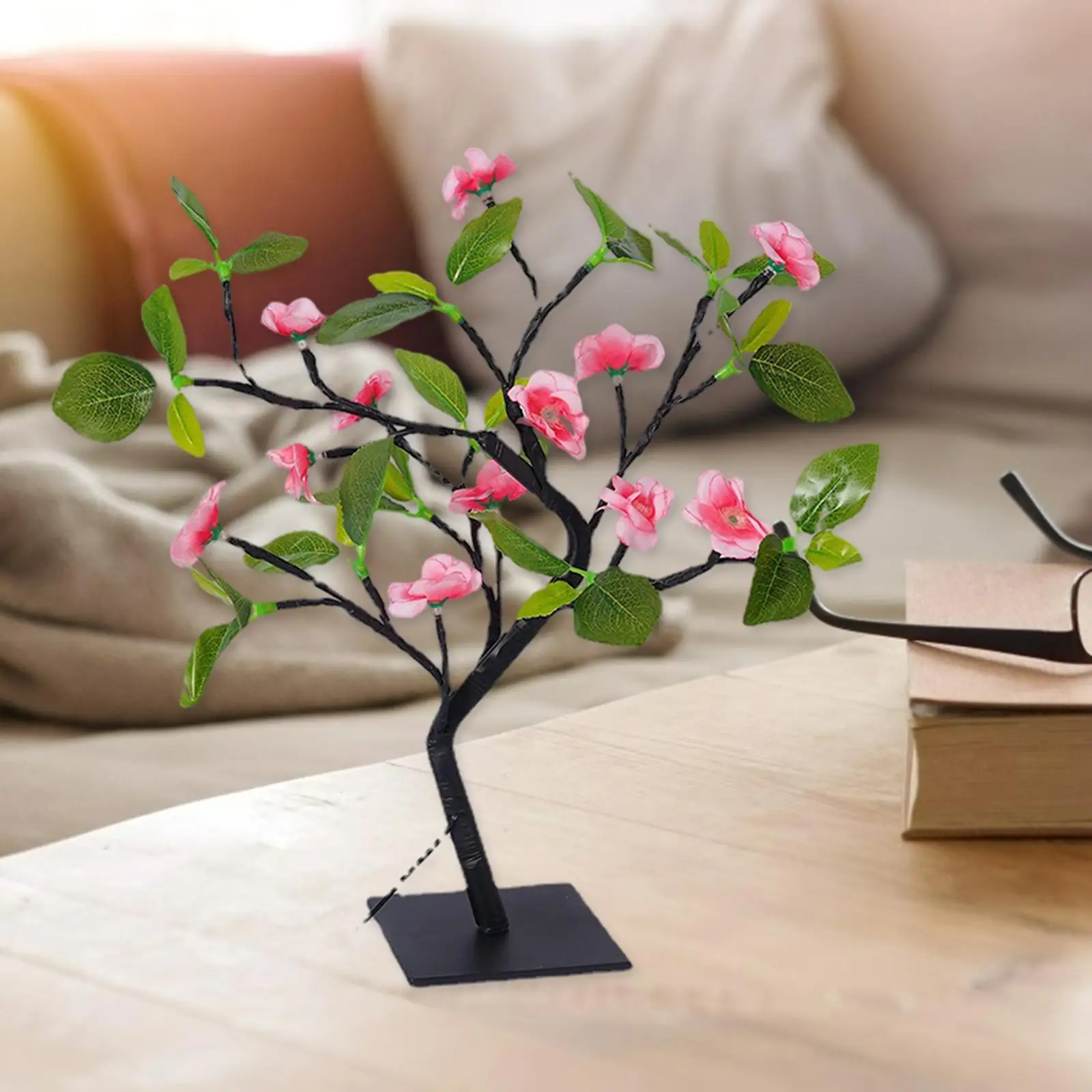 

Plum Bonsai Tree Light Lamp with 24 LED Lights DIY Artificial Blossom , Decor of , Living Room