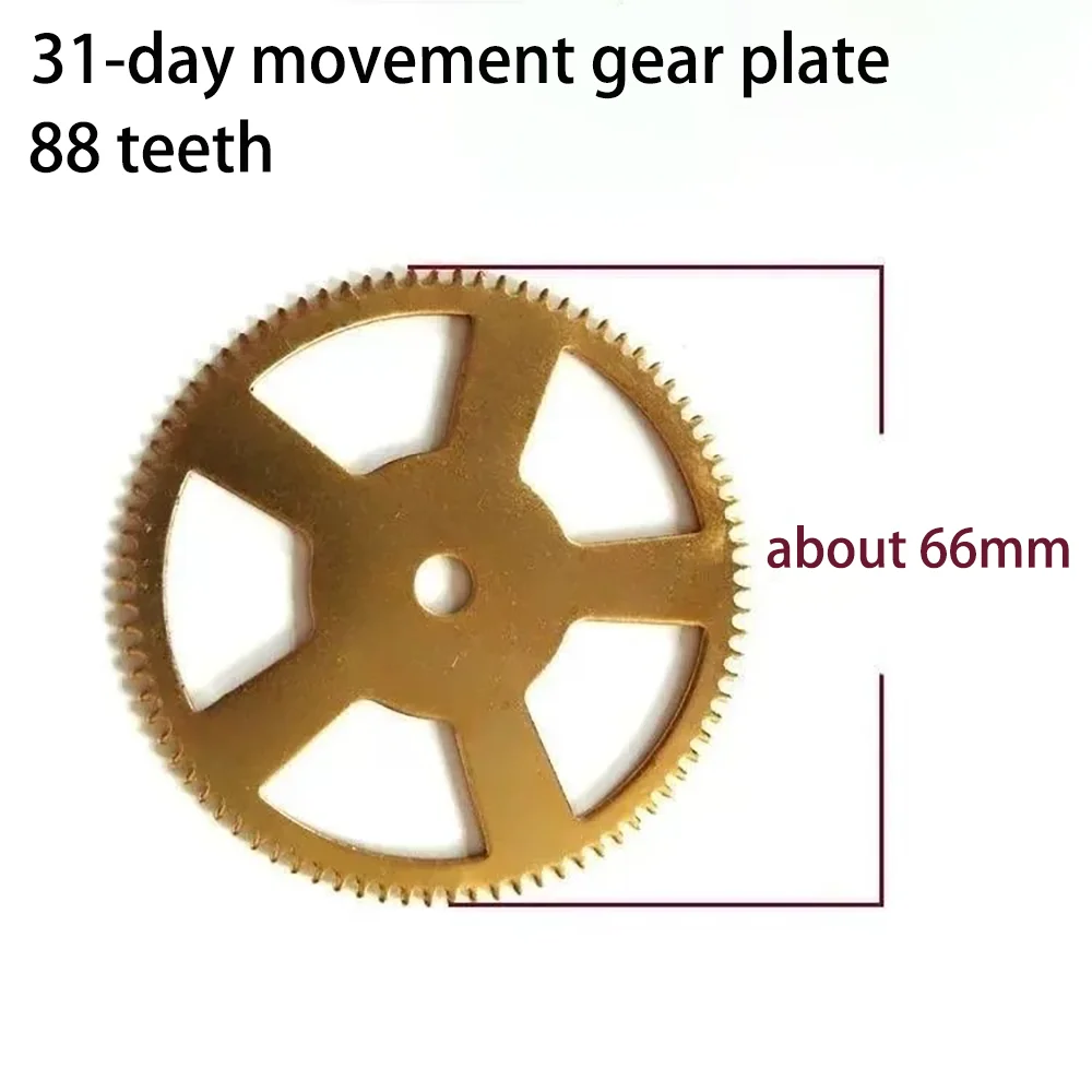 

Watch Accessories Gear Plate of The Clockwork Box Used On the 31-Day Large Clock Movement Gear Plate 86 Teeth Diameter 66mm