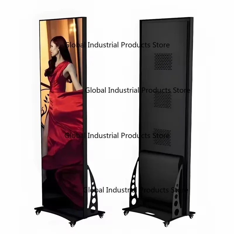 

Floor Standing Full Foldable Digital Advertising Screen Indoor Video Poster Folding Display Stand for Business Use
