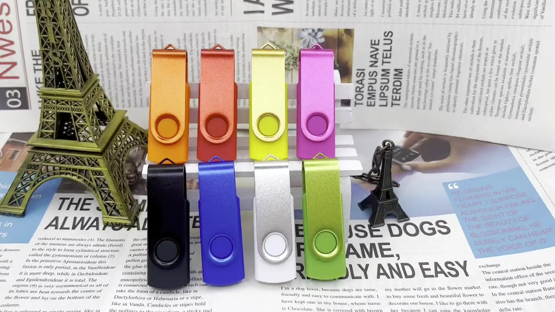 LOGOTIPO personalizado 100PCS USB Flash Drive Pen Drive USB Stick de alta velocidade 2. 0 4GB 8GB 16GB 32GB 64GB Memoria USB Memory Memory Pendrive