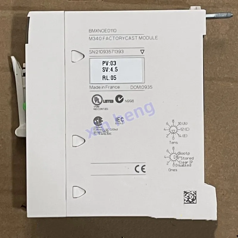 New Original  BMXNOE0110 Ethernet communication module PLC module programming software RAM 16 Mb Fast Shipping