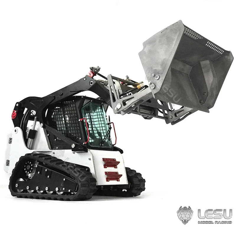 RC 1/14 LESU Loader Bucket for Tamiya Hydraulic Excavator Loader Dump Truck for SCANIA MAN VOLVO Trailer Tipper DIY Parts