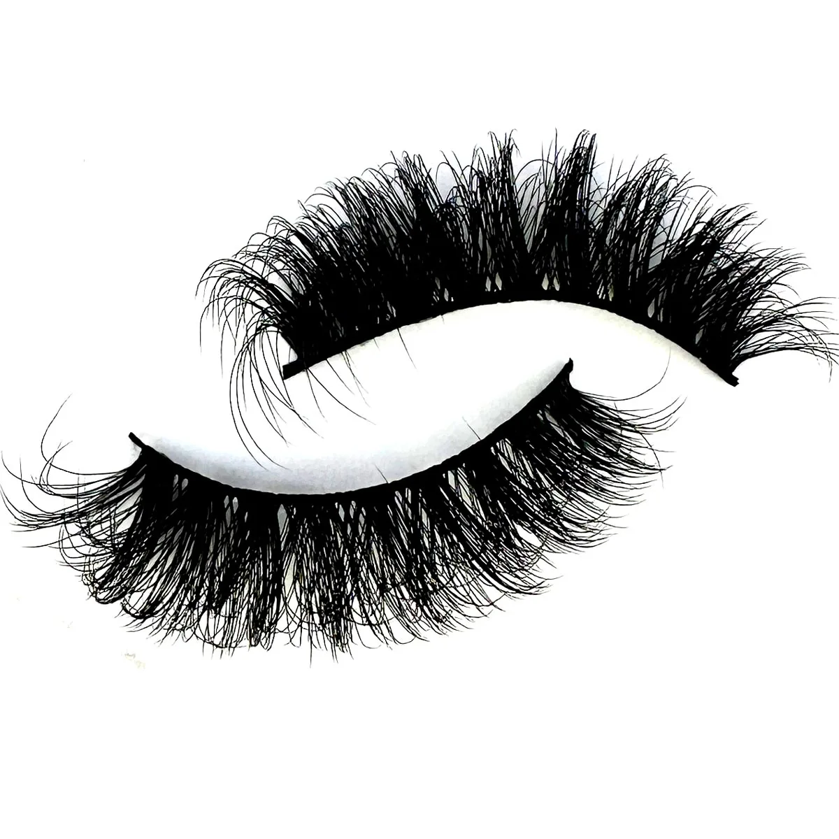 Nieuwe 10 Paar Cat Eye Wimpers Pluizige Faux Mink Wimpers 8d Piekerige Wimpers Pak Dramatische Lange Dikke Volume Wimpers Valse Eyelas