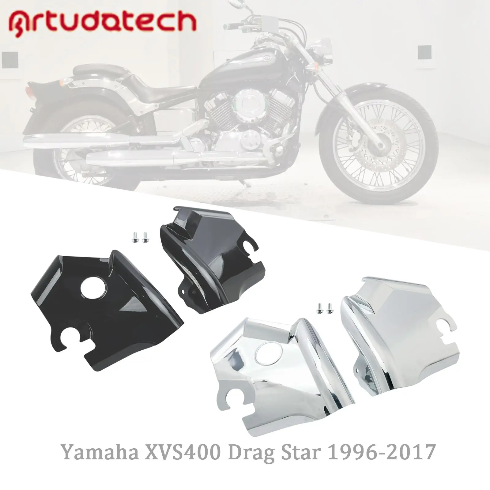 Fork Frame Neck Cover for Yamaha XVS400 XVS650 Drag Star V-Star 650 97-03