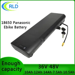 36V 48V Folding Bicycle Lithium Battery Pack 10Ah 12Ah 14Ah Electric Bicycle KANGAROO RK4-4C RK3-3C  For 250w 350w 500w Motor