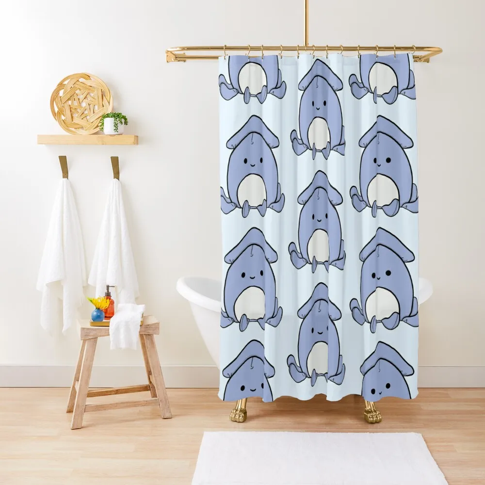 

Squish Squid Shower Curtain Cute Shower Elegant Bathroom Curtain