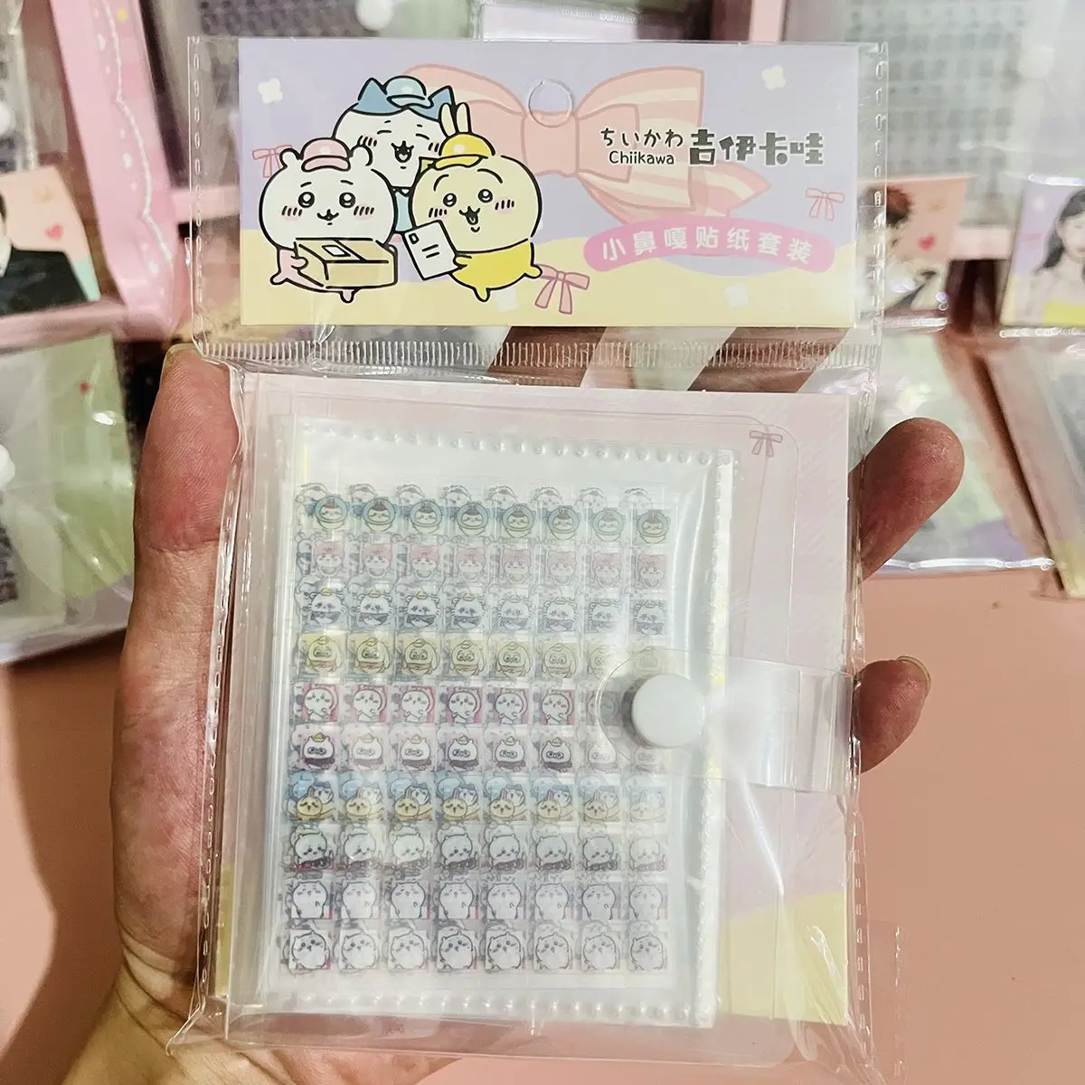 Pegatinas Mini Lindas de Chikawas - Artículos de Anime y Dibujos Animados, Decoraciones para Uñas, Arte Mural Impermeable, Productos de Nagano