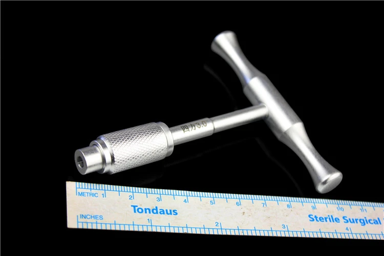 Orthopedic instrument square handle medical external fixation bracket remover needle remover four angle Interface screw wrench