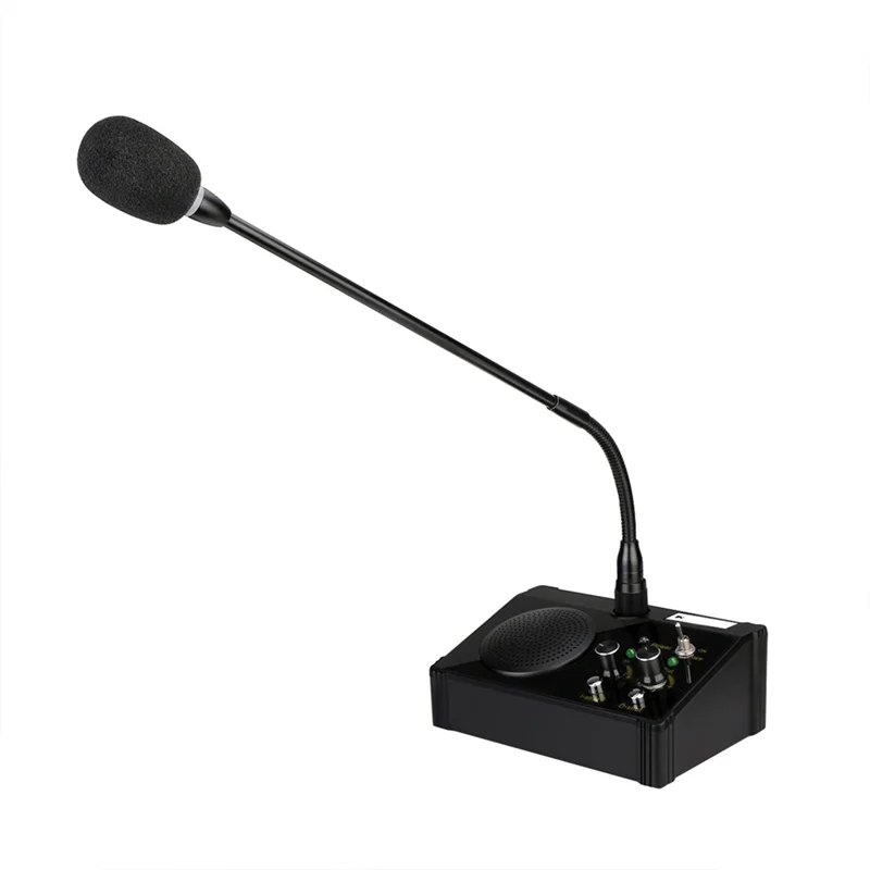 Solid TW106 5W Mini Wireless Conference Microphone System Professional Mics For Railway Station For Post Office Bank Counter EU