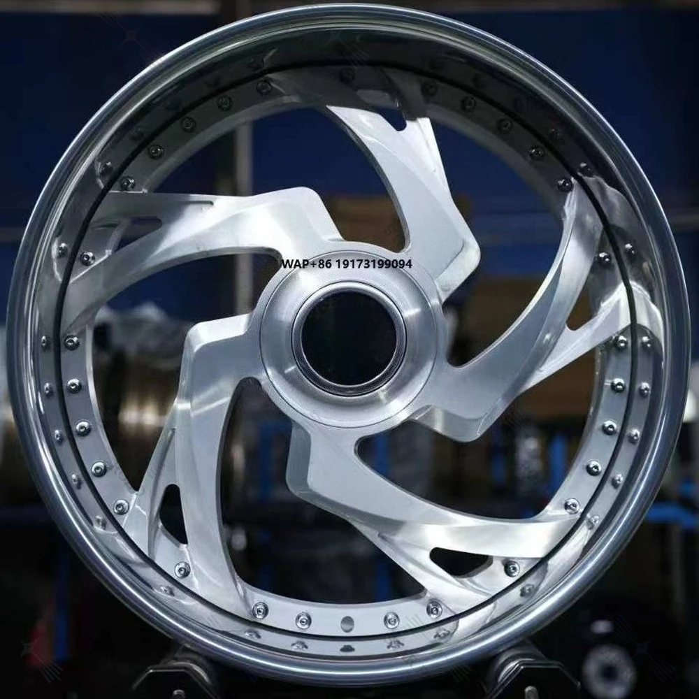 

Piece Hot 20/22/24/26 Alu Brushed Forged Chrome Deep Lip Wheels